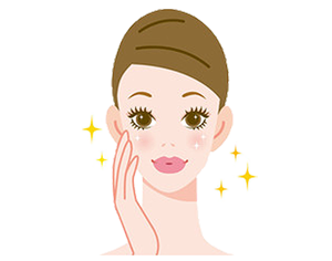美肌イラスト